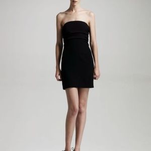 Black Theory Strapless Sheath Dress